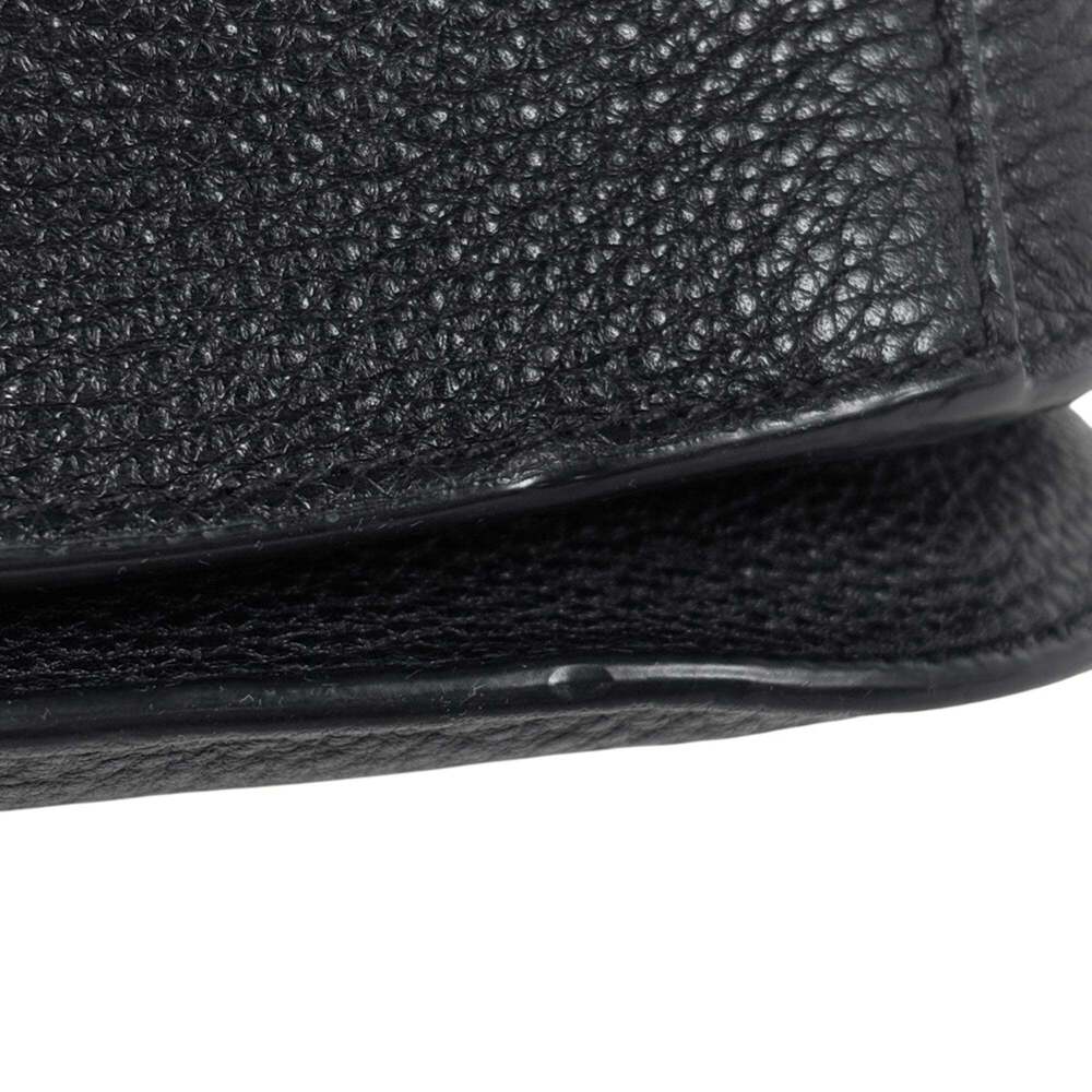 Prada PRADA Logo Shoulder Bag, 2-Way, Crossbody, Leather, Nero (Black), 1BD20... - Picture 4 of 9